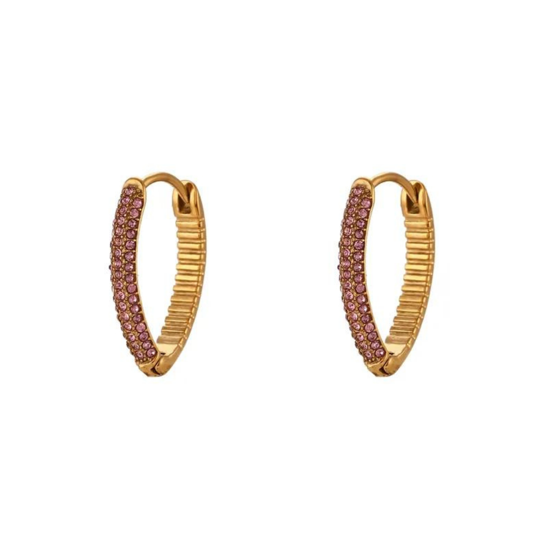 Cocktail hoops roze