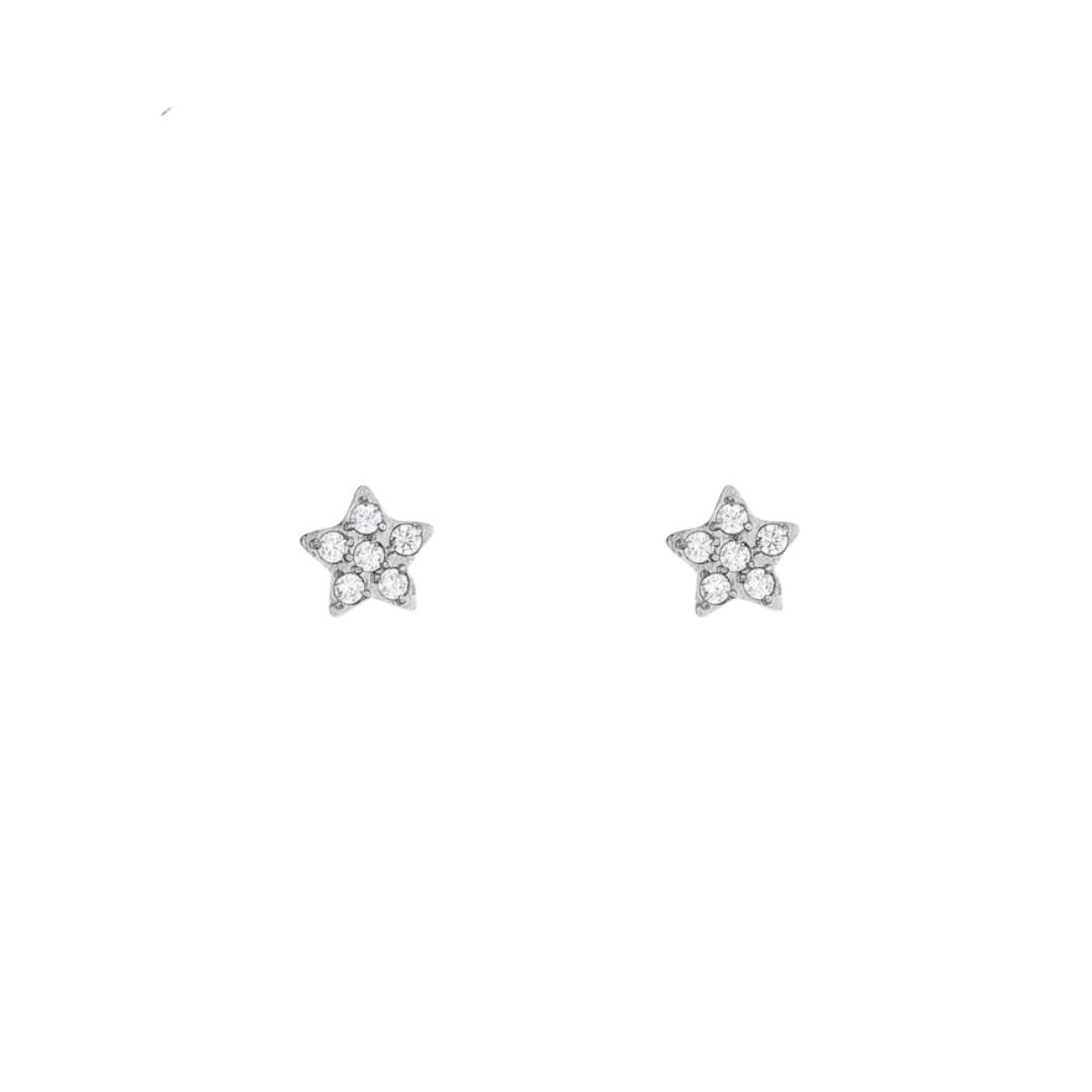 Diamond star studs