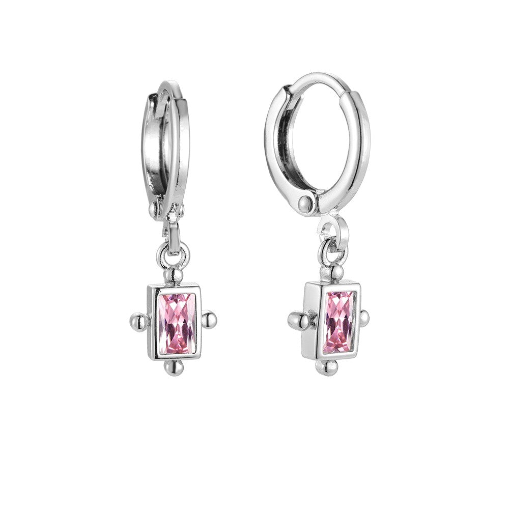 Earrings lavia pink