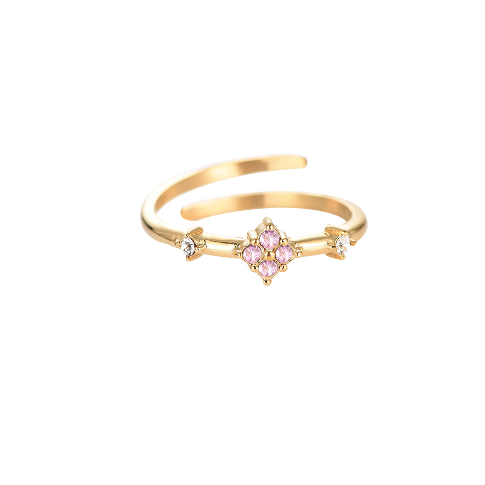Ring cecily pink