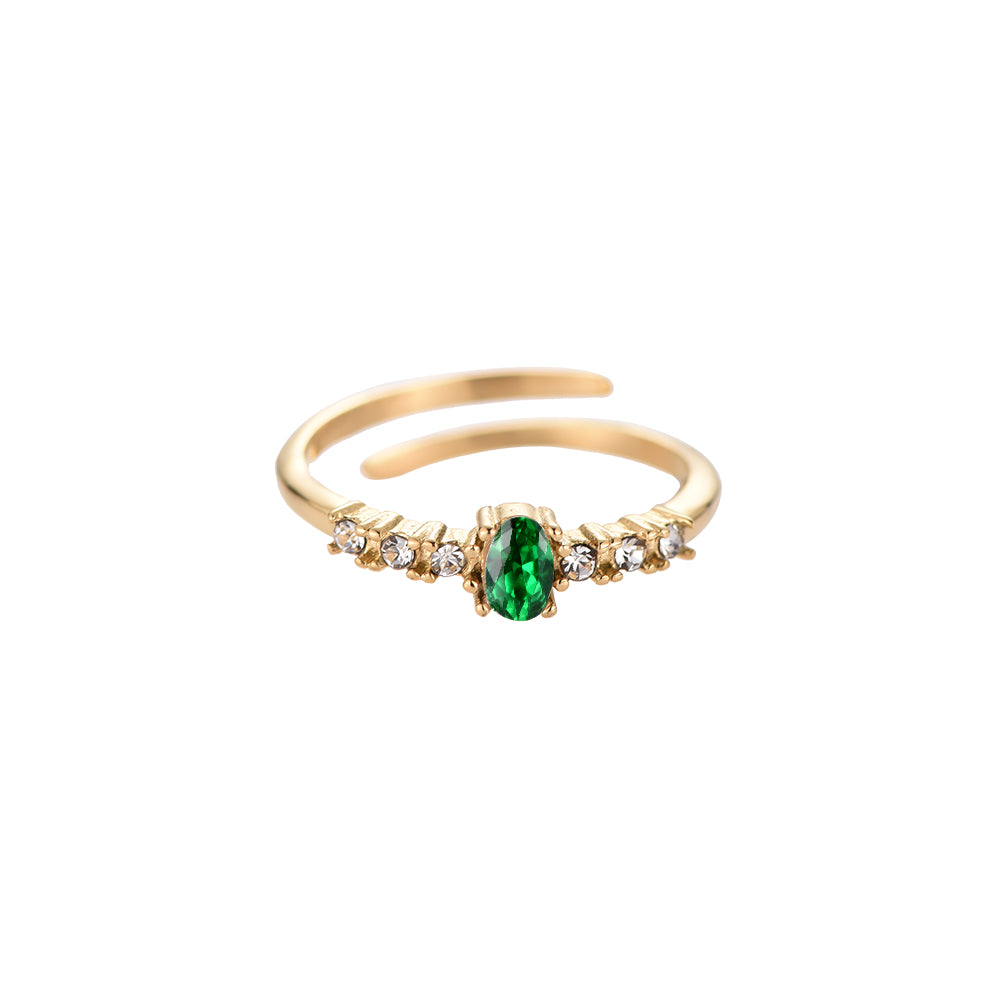 Ring grace green