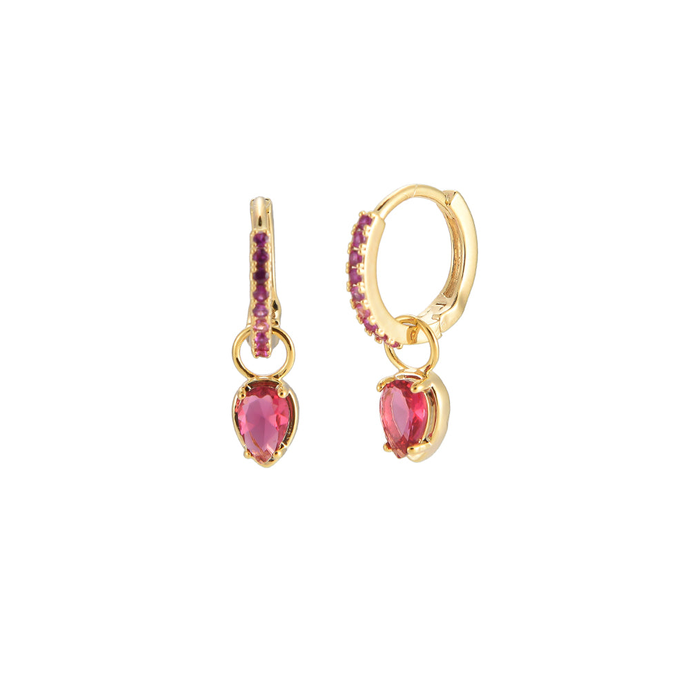 Earrings harper pink