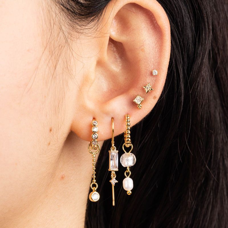 Earrings olivia pearl