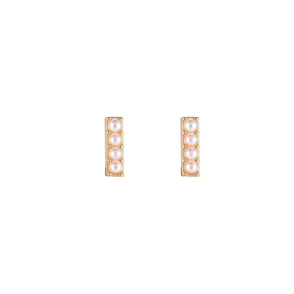 Pearl stack studs